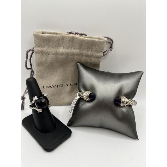Amethyst & 0.50CTW Diamond David Yurman Set (GNH017702)